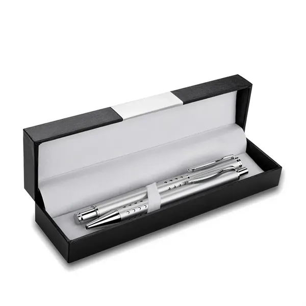 Features the deluxe double pen box with Inca-50-I brass rollerball and... from ASI 68190 Lungsal / Lungsal