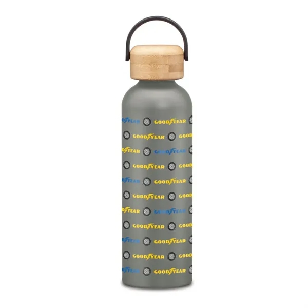 Greenstone Bottle w/Bamboo Twist Lid - 24oz... from ASI 84592 St Regis Group