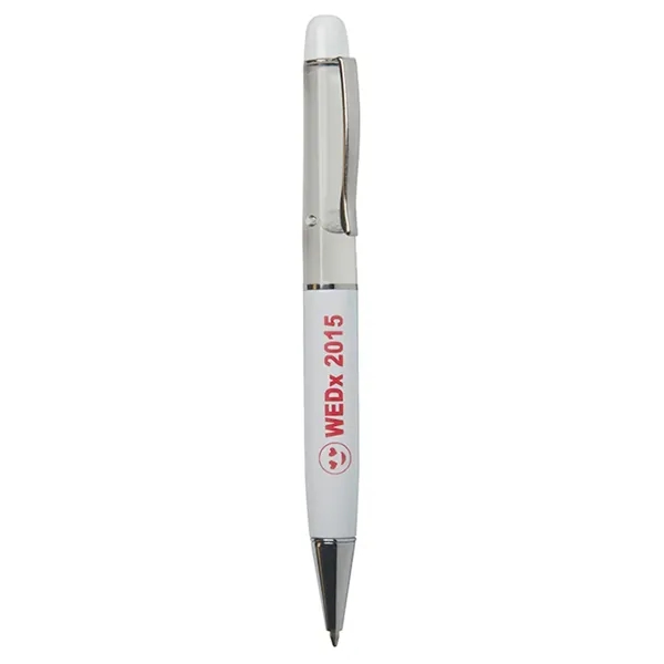 Golf themed pen with floating inserts.... from ASI 34415 Alpi International LTD