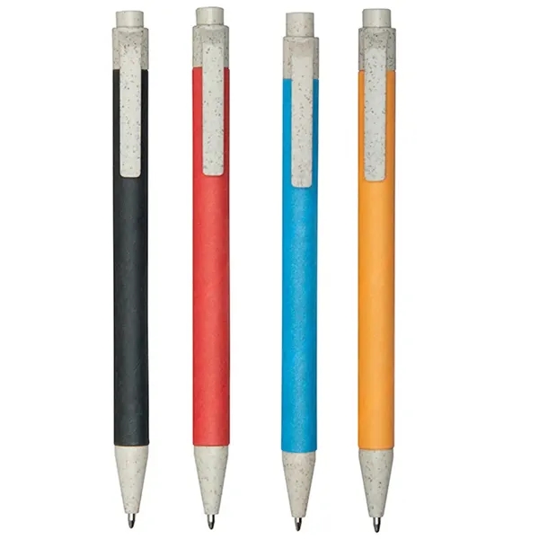 Click-action ballpoint pen made from recycled and biodegradable materials.... from ASI 34415 Alpi International LTD