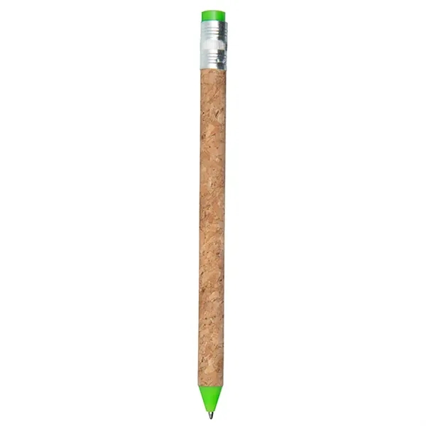 Plunger action ballpoint pen made from recycled and biodegradable materials.... from ASI 34415 Alpi International LTD