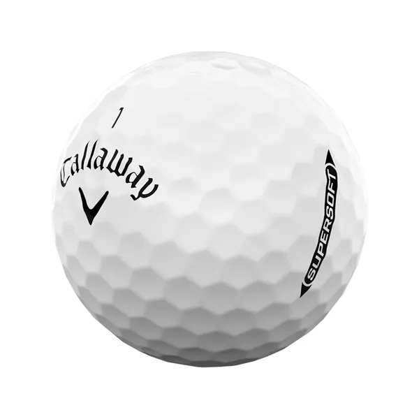 Callaway Supersoft golf balls; Box contains 12 white balls and includes... from ASI 38120 Ball Pro / Diversified Quality Kitchenware
