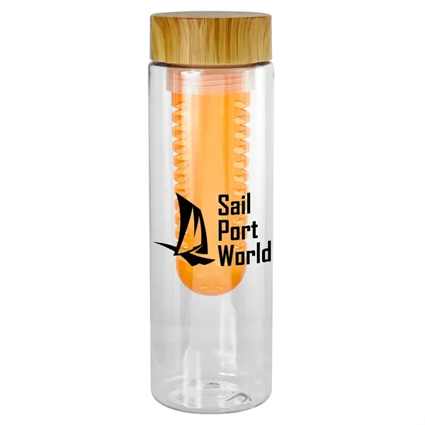 Bamboo Pattern 24 oz. Bottle With Fruit Infuser... from ASI 30208 A P Specialties / AP Specialties