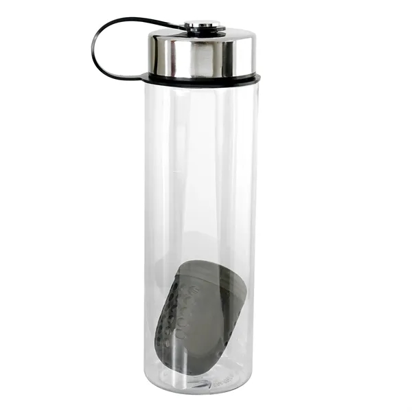 Metal Lanyard Lid 24 oz. Bottle With Floating Infuser... from ASI 30208 A P Specialties / AP Specialties