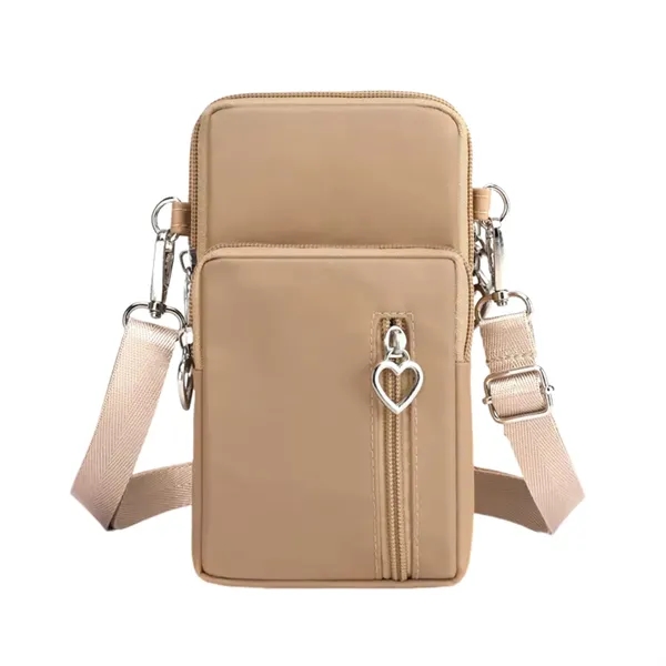 Nylon shoulder bag for cell phone + 1 color silkscreen imprint... from ASI 37218 Athena Promo (tm)