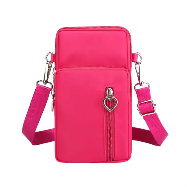 Nylon shoulder bag for cell phone + 1 color silkscreen imprint... from ASI 37218 Athena Promo (tm)