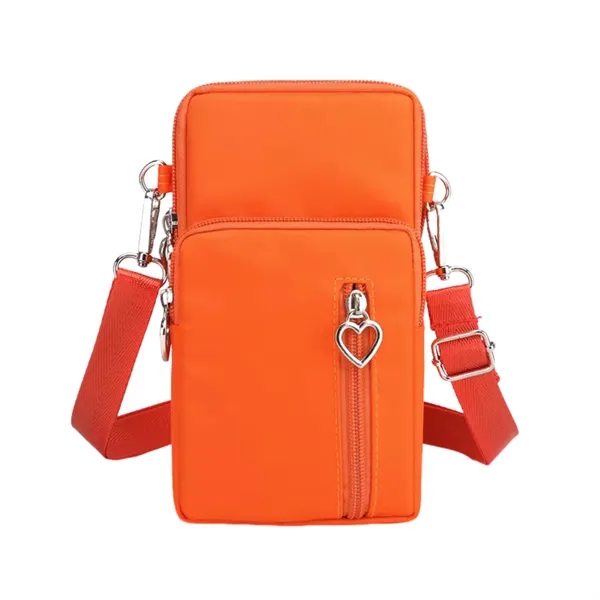 Nylon shoulder bag for cell phone + 1 color silkscreen imprint... from ASI 37218 Athena Promo (tm)