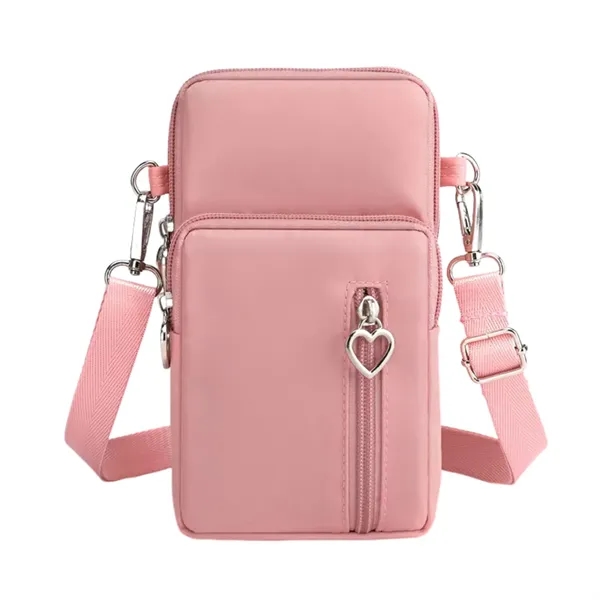 Nylon shoulder bag for cell phone + 1 color silkscreen imprint... from ASI 37218 Athena Promo (tm)