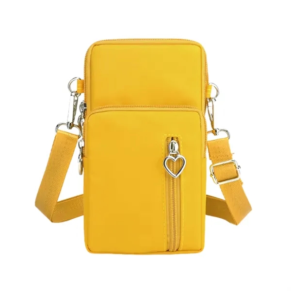 Nylon shoulder bag for cell phone + 1 color silkscreen imprint... from ASI 37218 Athena Promo (tm)