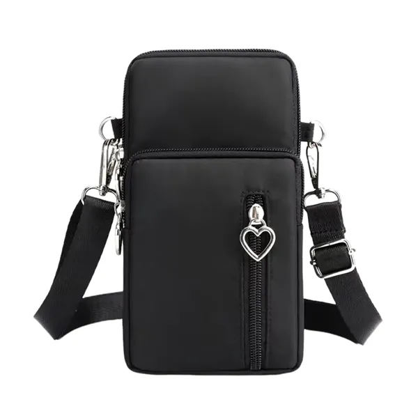 Nylon shoulder bag for cell phone + 1 color silkscreen imprint... from ASI 37218 Athena Promo (tm)