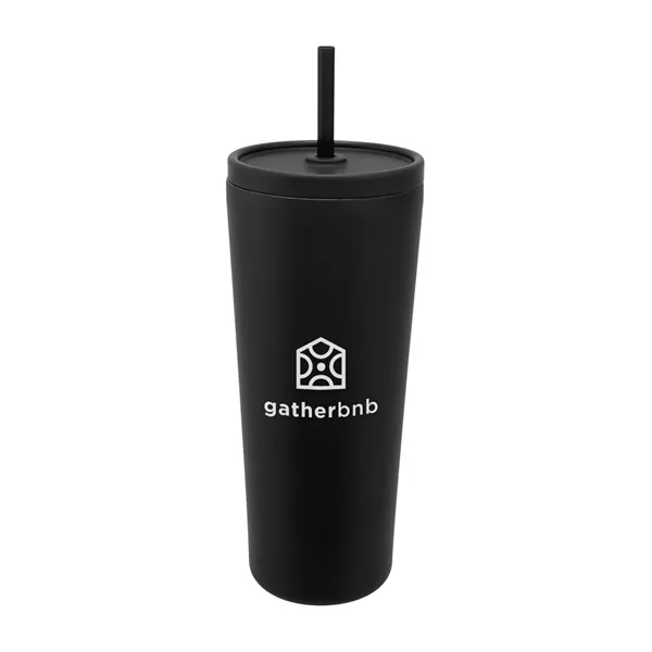 24 oz. recycled stainless steel tumbler with double wall, vacuum insulated... from ASI 61125 Hit Promotional Products / Hit®