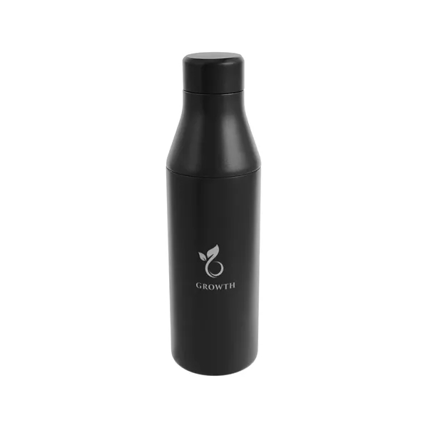 15 oz. recycled stainless steel bottle with spill-resistant lid and powder-coated... from ASI 61125 Hit Promotional Products / Hit®
