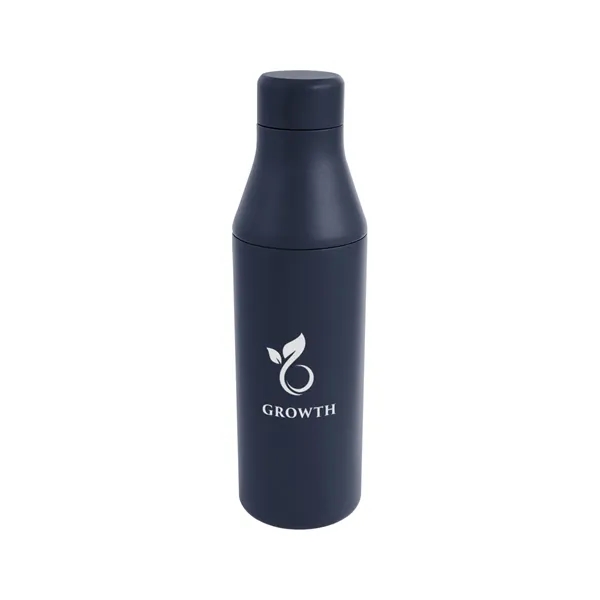 15 oz. recycled stainless steel bottle with spill-resistant lid and powder-coated... from ASI 61125 Hit Promotional Products / Hit®