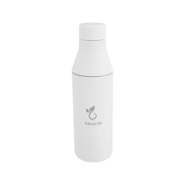 15 oz. recycled stainless steel bottle with spill-resistant lid and powder-coated... from ASI 61125 Hit Promotional Products / Hit®