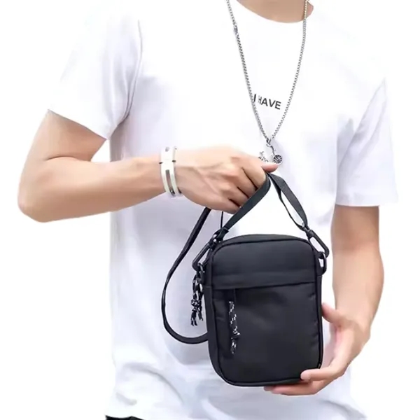 Sports shoulder bag made of oxford material + 1C1P silkscreen imprint... from ASI 37218 Athena Promo (tm)