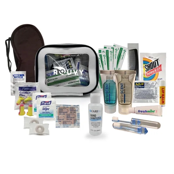 7" x 5.5" x 2" hygiene kit with shampoo, body wash,... from ASI 84514 Safety Made