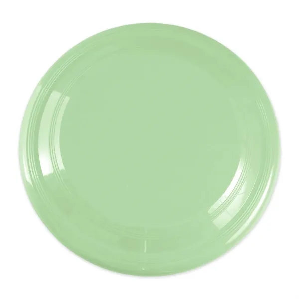9-inch luminous glow in dark flying disc plus 1 color silkscreen... from ASI 37218 Athena Promo (tm)