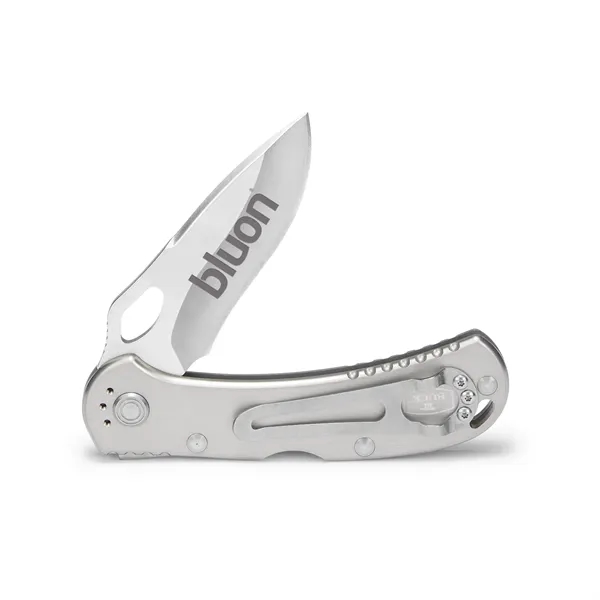 Everyday carry knife with a sharp 3 1/4" stainless steel blade... from ASI 46170 Compass Industries Inc