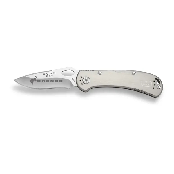 Everyday carry knife with a sharp 3 1/4" stainless steel blade... from ASI 46170 Compass Industries Inc