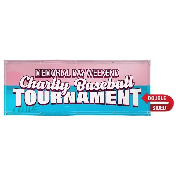 This lightweight and fade-resistant banner is great for indoor or outdoor... from ASI 87188 Showdown Displays