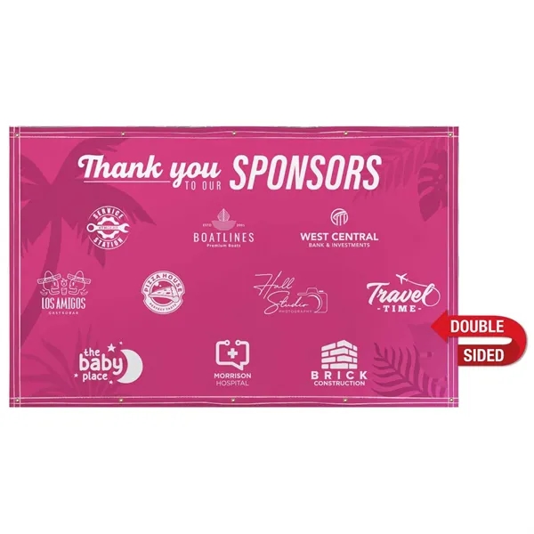 This lightweight and fade-resistant banner is great for indoor or outdoor... from ASI 87188 Showdown Displays