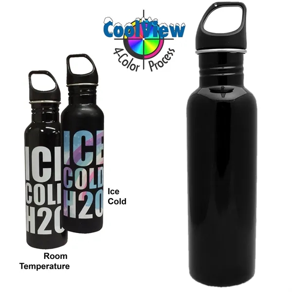 26oz Stainless Water Bottle. Various water bottle colors. Imprints appear when... from ASI 80093 Pyrographics