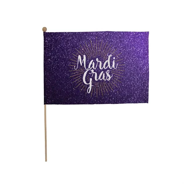 Set of 6 stick flags that measure 8" x 12" with... from ASI 87188 Showdown Displays