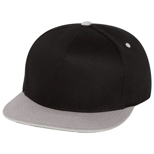 YUPOONG CLASSICS FLAT BILL CAP... from ASI 30208 A P Specialties / AP Specialties