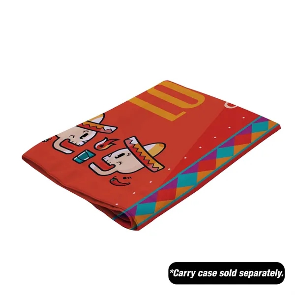 7.5' single-sided value blade sail sign replacement with single-sided graphics.... from ASI 87188 Showdown Displays