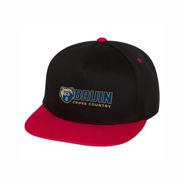 YUPOONG CLASSICS FLAT BILL CAP... from ASI 30208 A P Specialties / AP Specialties