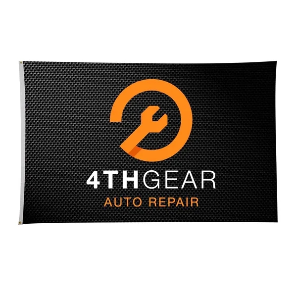 5' x 8' nylon flag with canvas heading, brass grommets and... from ASI 87188 Showdown Displays