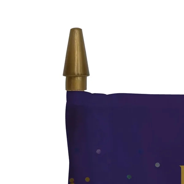 Set of six 12" x 18" stick flags with black plastic... from ASI 87188 Showdown Displays