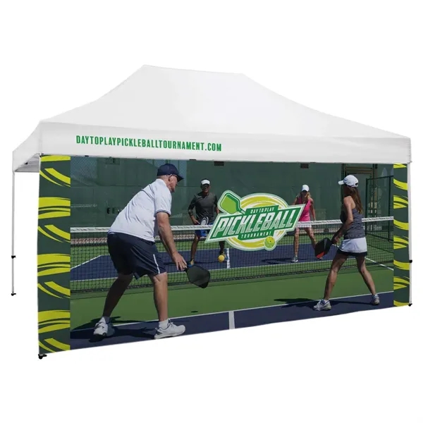 15' tent full wall with double-sided, dye sublimated graphics.... from ASI 87188 Showdown Displays