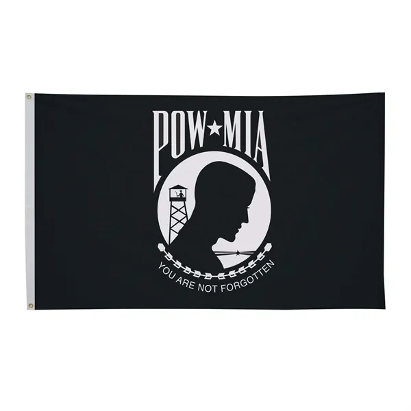 6' x 10' POW/MIA flag made of high-quality nylon with double... from ASI 87188 Showdown Displays