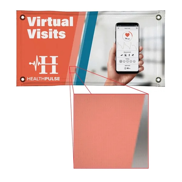 2' x 4' banner made of 13 oz. vinyl that can... from ASI 87188 Showdown Displays