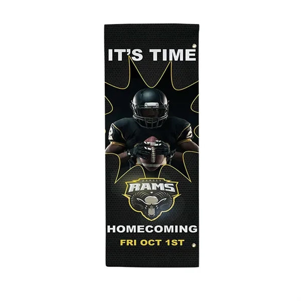 18" x 48" vinyl banner with 3" pole pockets and single-sided... from ASI 87188 Showdown Displays