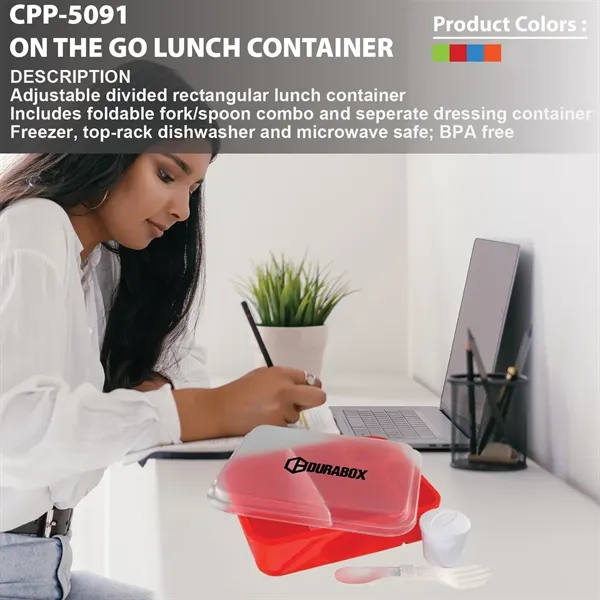 ON THE GO LUNCH CONTAINER... from ASI 30208 A P Specialties