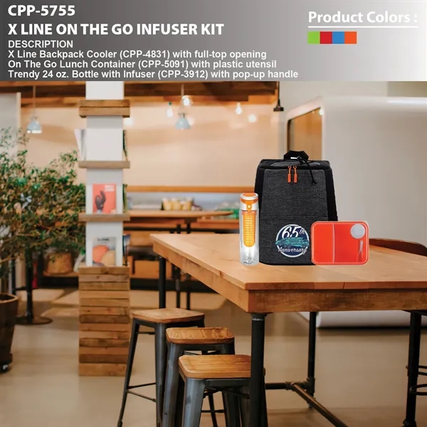 X Line On The Go Infuser Kit... from ASI 30208 A P Specialties / AP Specialties