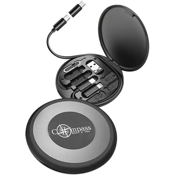 Charging cable case converter; USB-C to Type C/iOS.... from ASI 39552 BEL Promo