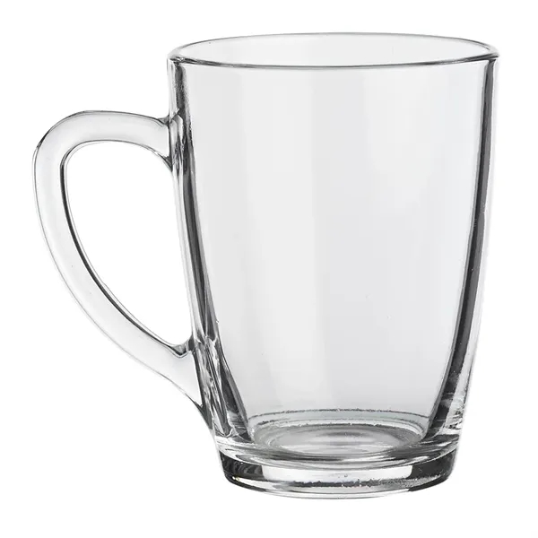 10 oz. glass ceramic mug with thick handle and fluted body... from ASI 39552 BEL Promo