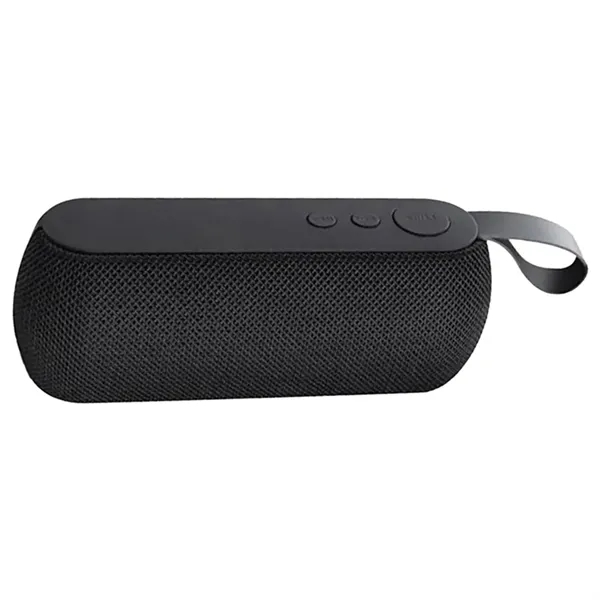 Portable Bluetooth speaker with silicone handle and built-in subwoofer.... from ASI 39552 BEL Promo