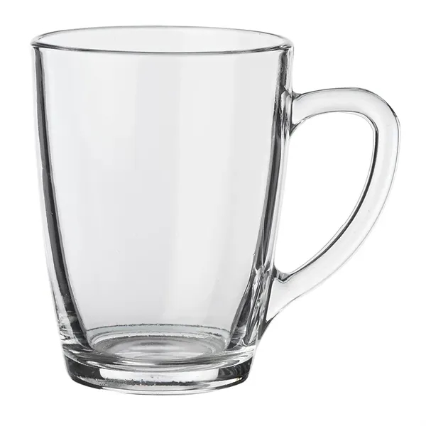 10 oz. glass ceramic mug with thick handle and fluted body... from ASI 39552 BEL Promo