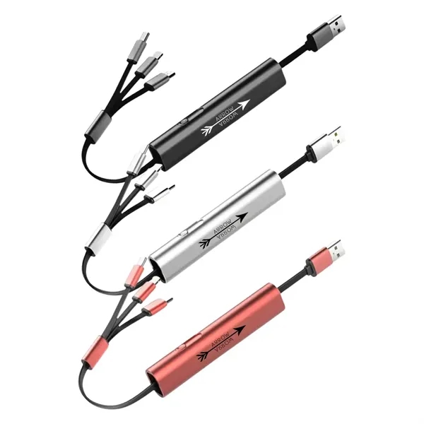 Multi-charging cord adapter with retractable design.... from ASI 39552 BEL Promo