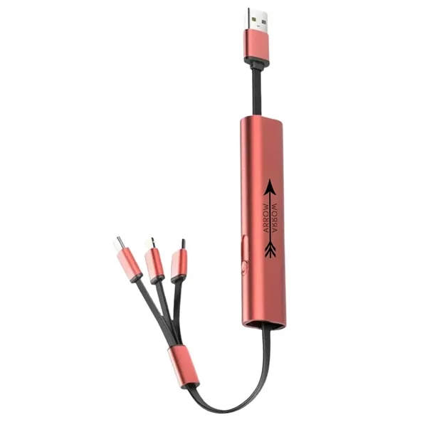 Multi-charging cord adapter with retractable design.... from ASI 39552 BEL Promo