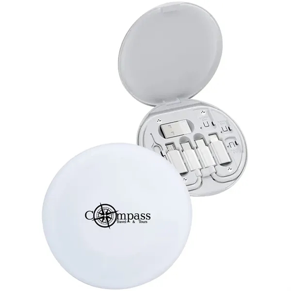 Charging cable case converter; USB-C to Type C/iOS.... from ASI 39552 BEL Promo