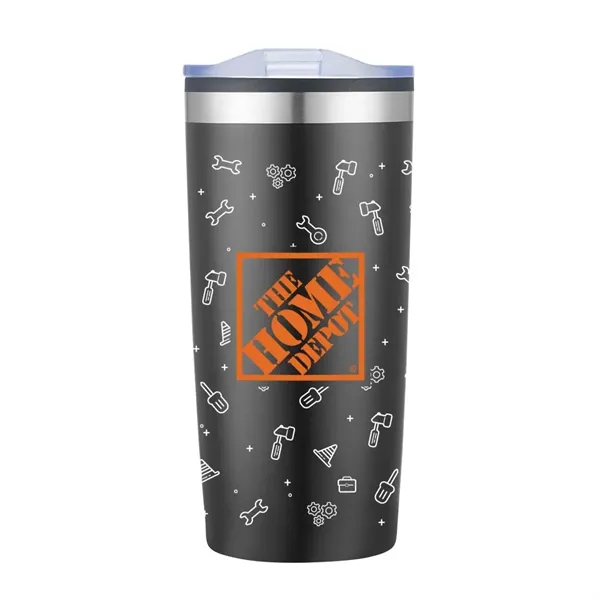 Powder Coated 304 Stainless Steel with Plastic liner
Double Walled insulated tumbler.... from ASI 84592 St Regis Group