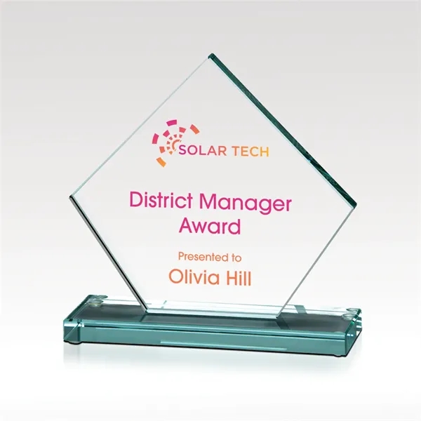 Starphire glass award, offered in several sizes.... from ASI 93986 Visions/Awardcraft / Visions Awards