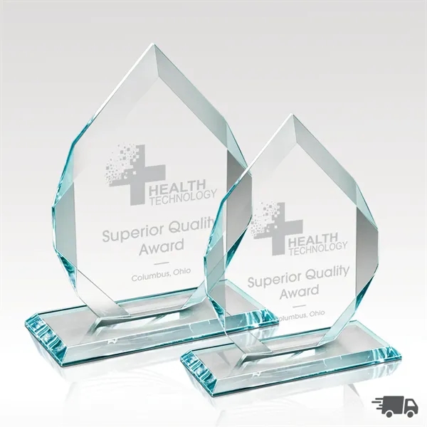 Polished starphire glass award.... from ASI 93986 Visions/Awardcraft / Visions Awards