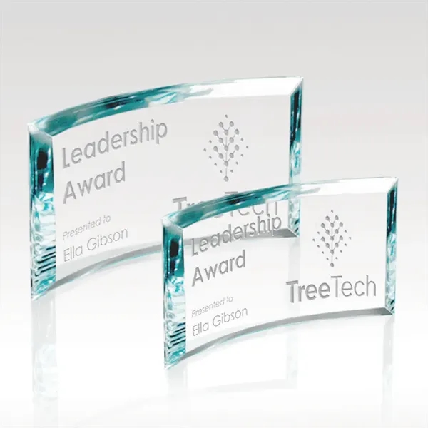 Starphire glass award, offered in several sizes.... from ASI 93986 Visions/Awardcraft / Visions Awards