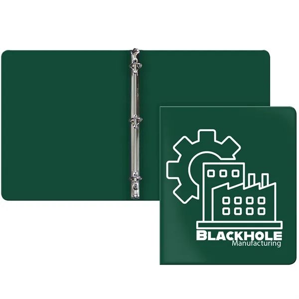 1/2" round three ring binder made of poly that's durable, long-lasting,... from ASI 54040 Fey Promo / Fey Binders and Organization Solutions